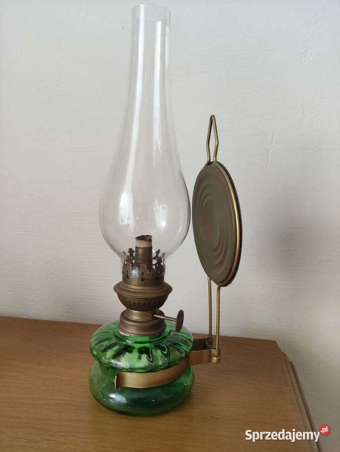 Lampa naftowa szklana Antyki Antyki, Sztuka, Kolekcje