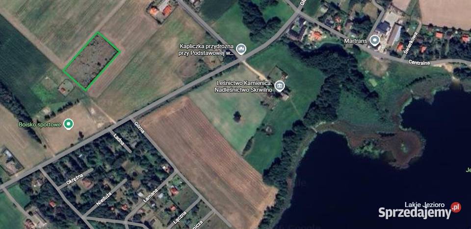 Duża uzbrojona działka rekreacyjna Łąkie