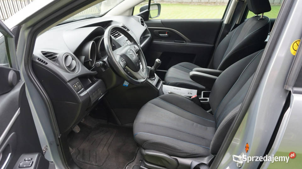 Mazda 5 zarejestrowany ubezpieczony Gwarancja II VAT marża Zielona Góra