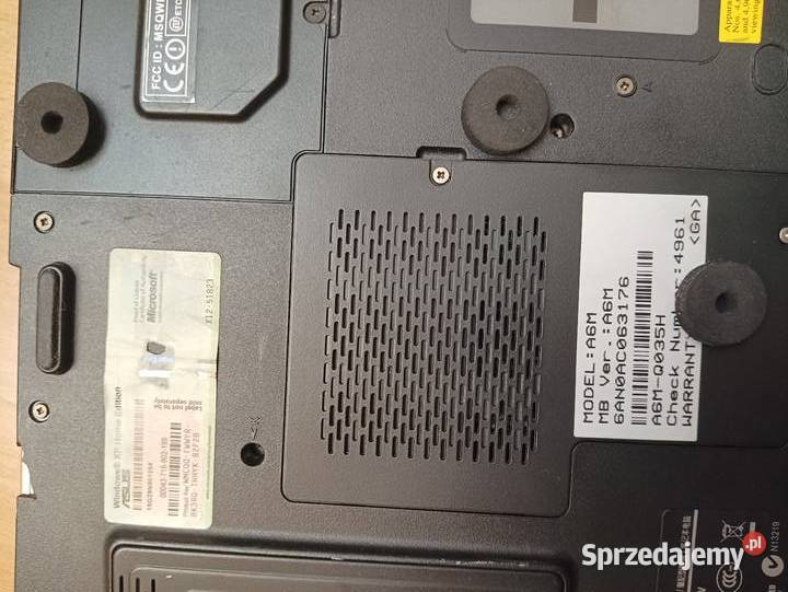 Sprzedam laptop Asus A6M Bieruń