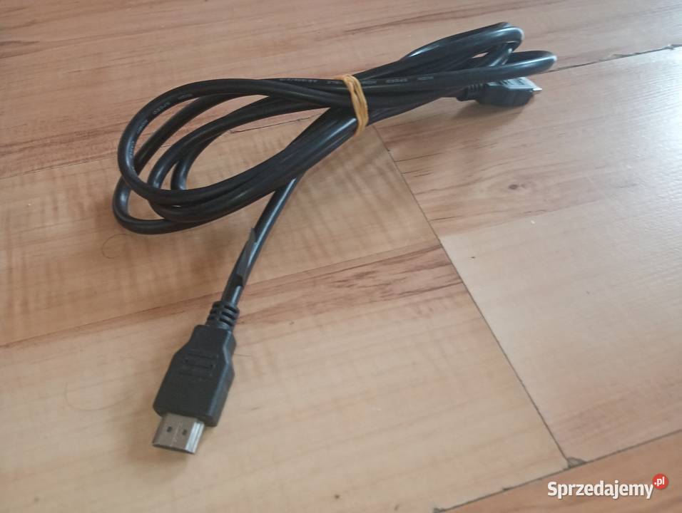kabel przewód przedłużacz HDMI 2 m czarny Kable i przewody Szczecin