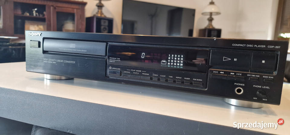 Cd player SONY 297 CDP297 odtwarzacz kompaktowy wielkopolskie Międzychód