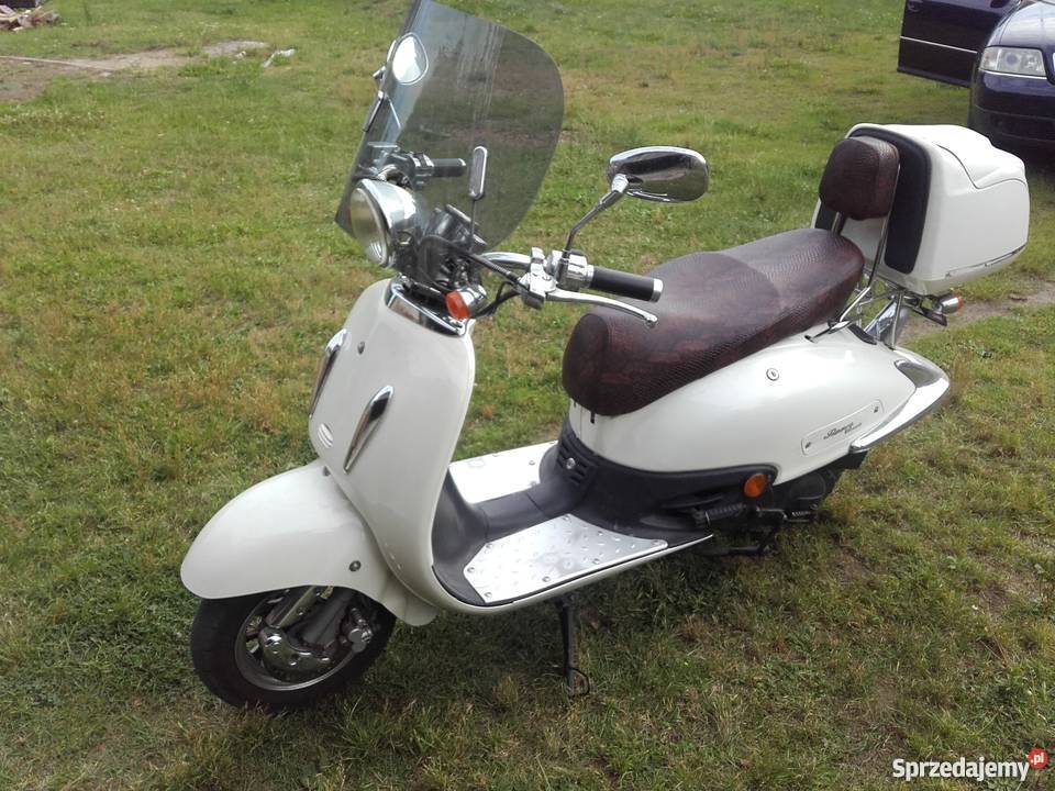 Skuter Retro kufry pomorskie Kaliska sprzedam