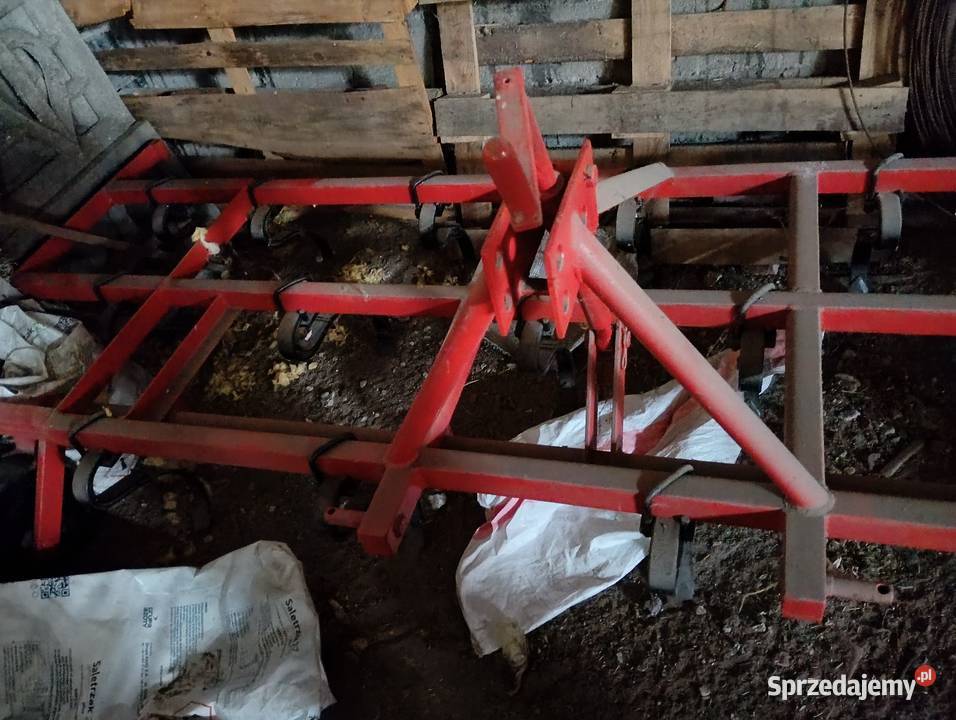 Rozszerzony kultywator z 18m na 25m nieuszkodzony Borszyn
