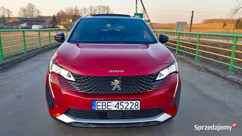 Peugeot 3008 GT LIFT 15 BlueHDi SS EAT8 zadbane 3008 łódzkie Bełchatów sprzedam