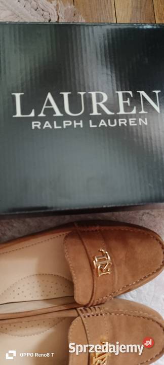 Okazja nowe mokasyny markowe Ralph Lauren Warszawa sprzedam