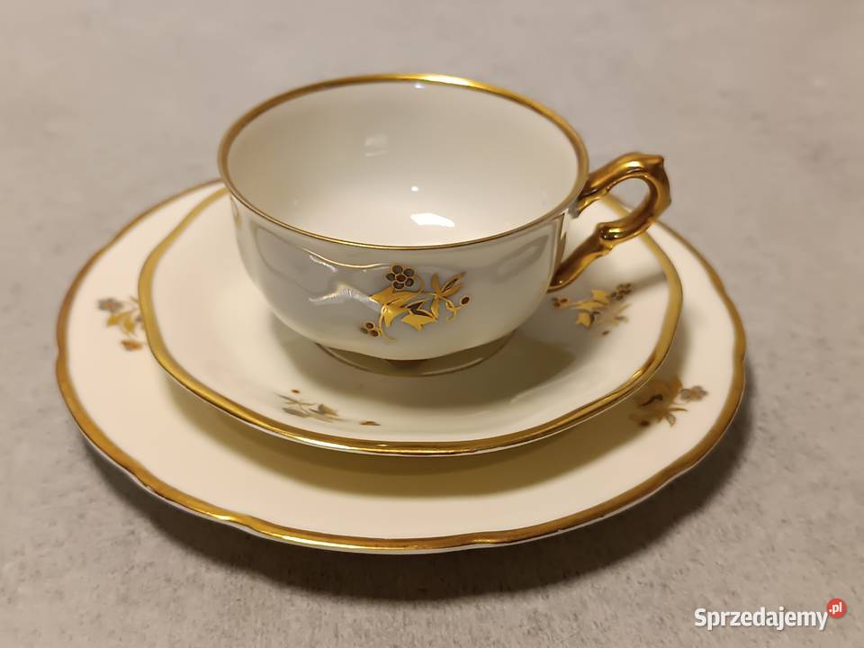 PirkenHammer Avignon Trio Zestaw Śniadaniowy Porcelana i szkło