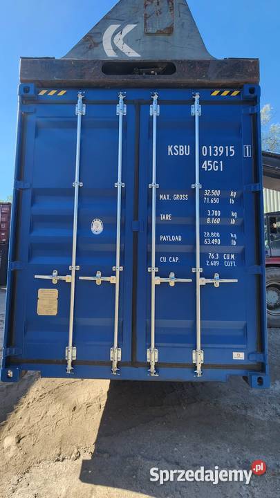 Sprzedam kontener morski magazynowy 40HC NOWY Magazynowanie Poznań