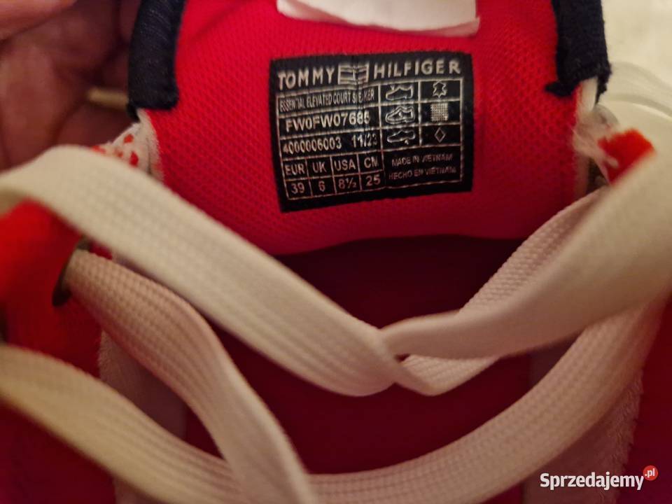 Nowe białe buty sportowe Sneakersy damskie Tommy 25cm