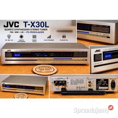 JVC TX30L analogowocyfrowy tuner radiowy FMMWLW