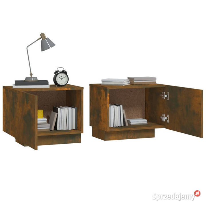 Szafka nocna przydymiony dąb 100x35x40 WM3152832