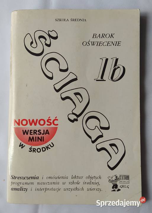 ŚCIĄGA barok oświecenie SZKOŁA ŚREDNIA Hajnówka