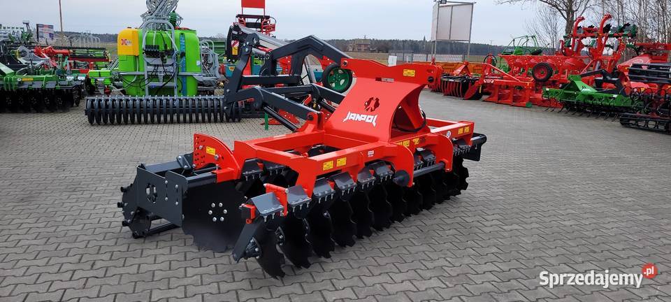 Janpol Agregat uprawowo siewny Talerzowy brona mazowieckie Zdany
