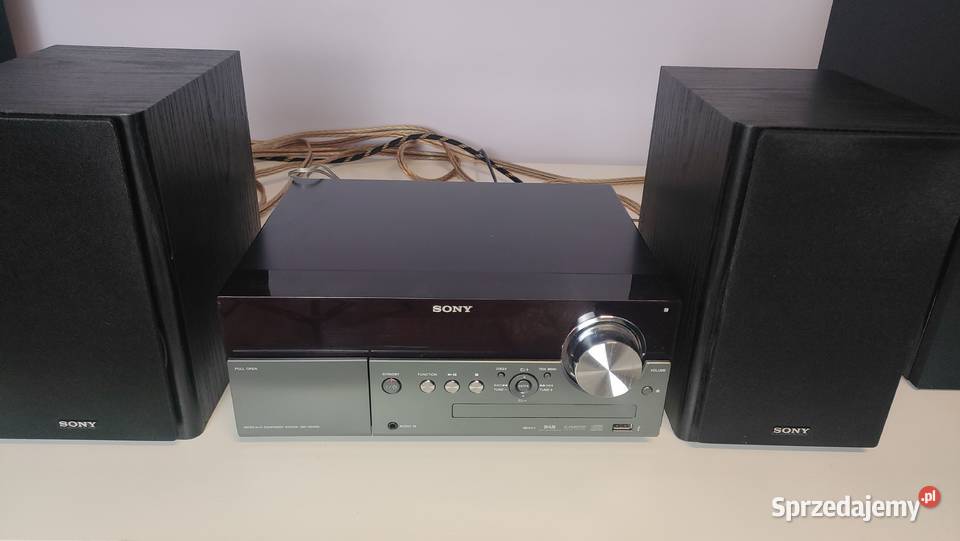 Miniwieża Sony CMTMX500i CD USB Audio In DAB Rypin sprzedam