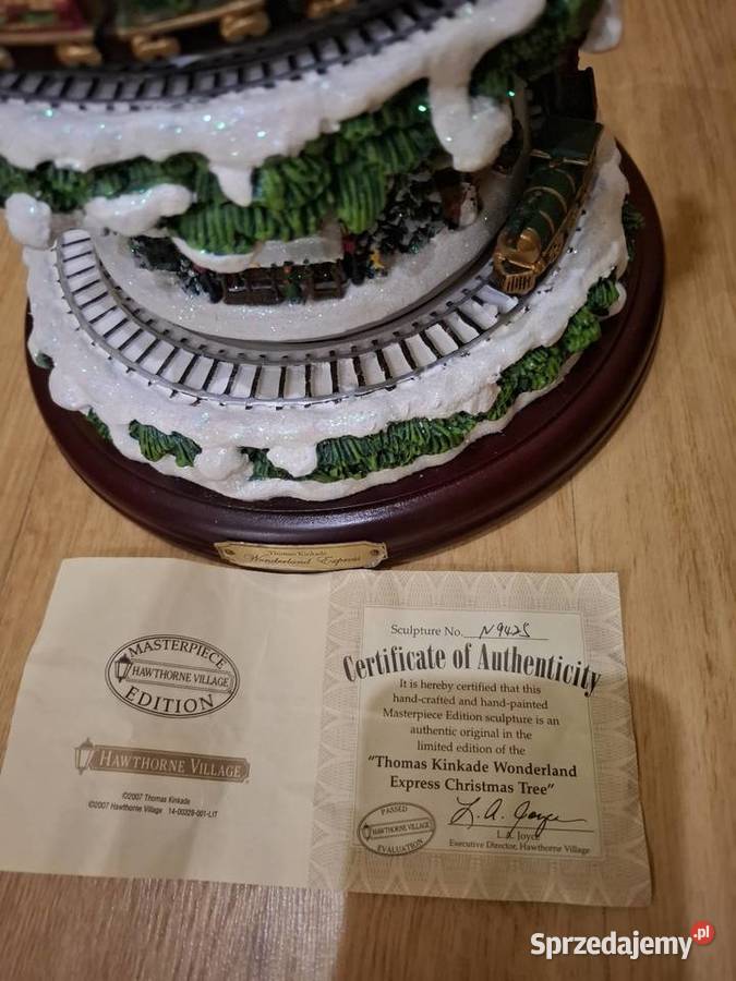 Choinka stołowa Thomasa Kinkade Krosno