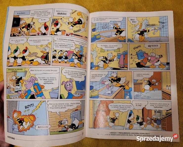 Kaczor Donald komiks kolekcjonerski ISSN kujawsko-pomorskie Bydgoszcz