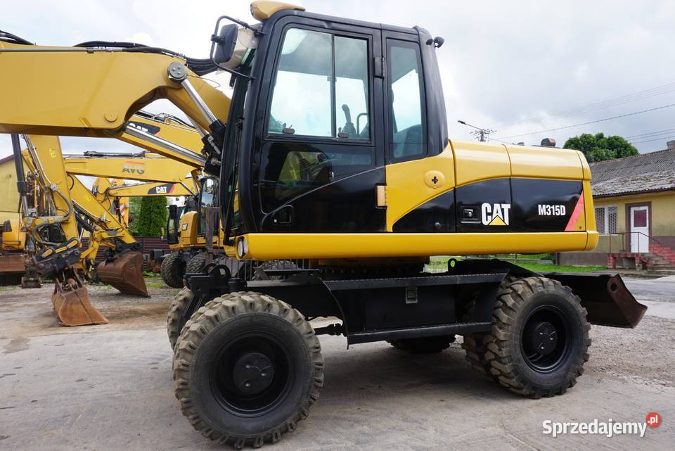 Koparka kołowa CAT M 315 D 2009 Jeziorko