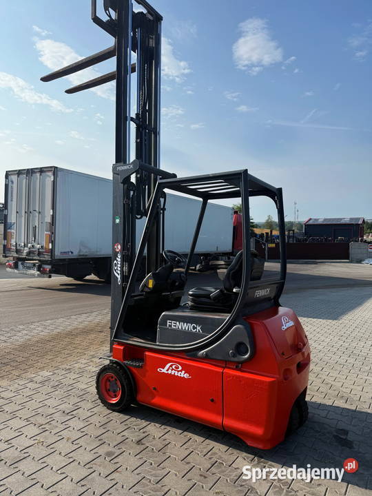 wózek widłowy elektryczny LINDE E1602 przesuw łódzkie Działoszyn