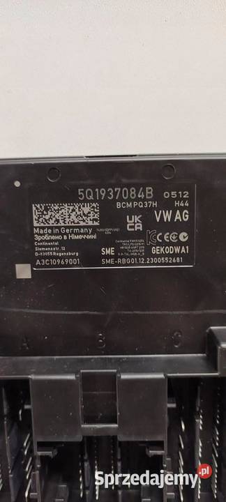 SEAT TARRACO MODUŁ BCM KOMFOTRU 5Q1937084B