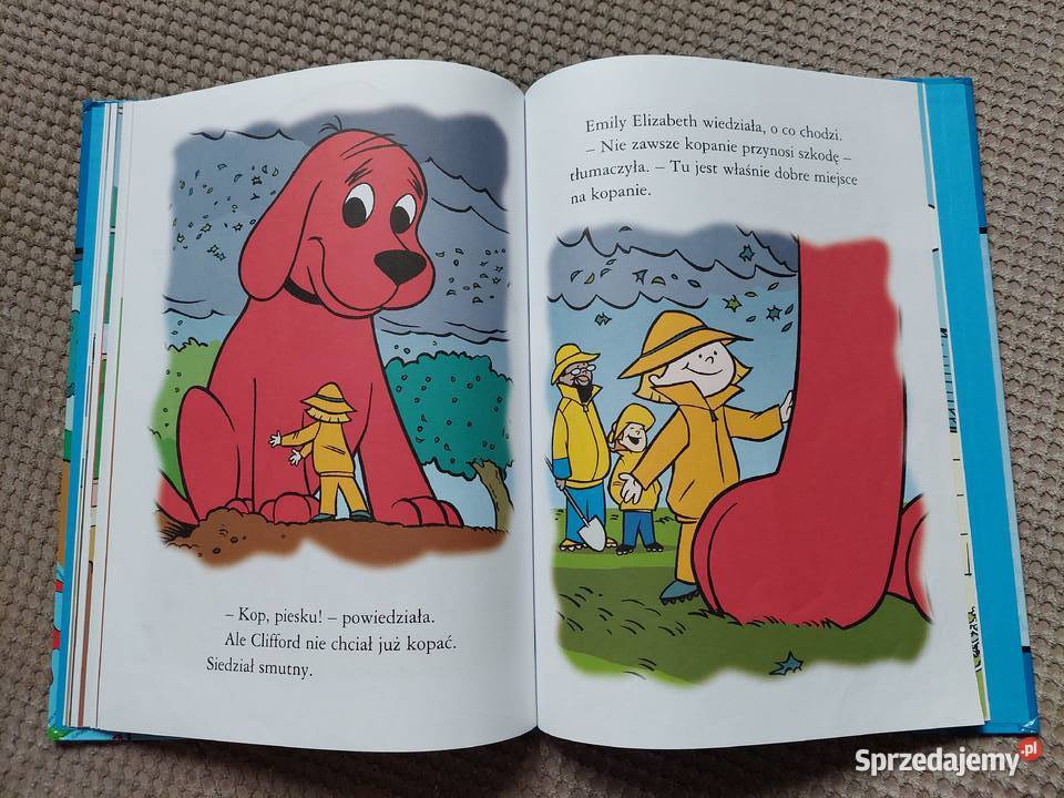 Clifford Nadchodzi burza nauka czytania Książki dla dzieci Kraków
