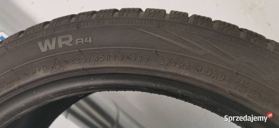 Opony zimowe używane kpl NOKIAN PREMIUM 22545 19cale Włocławek