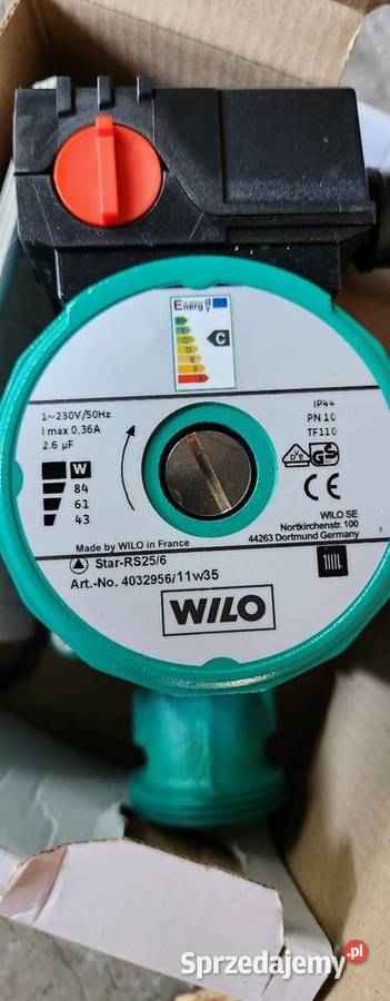 Pompa Cyrkulacyjna wilo Star rs256 NOWA Nysa