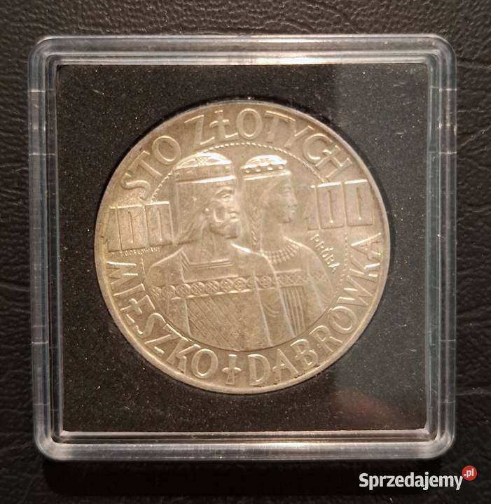 100 złotych 1966 Mieszko i Dąbrówka PRÓBA Gliwice