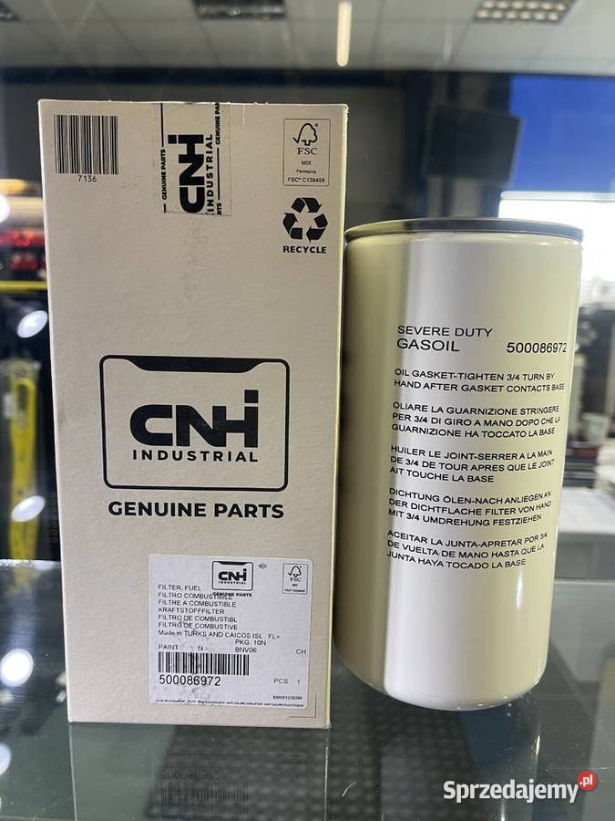 Filtr Paliwa Holland 500086972 504292579 sprzedam