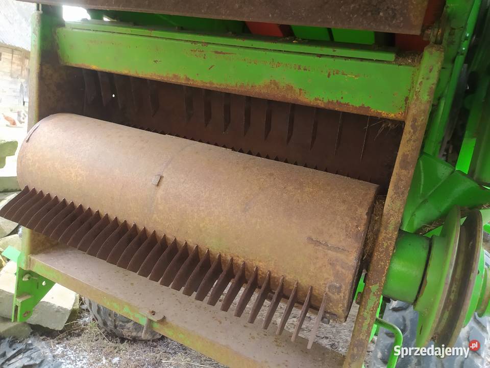 Kombajn zbozowy Fahr M770 z sieczkarnia i kabina Poziomowanie sit Kombajny Kombajny Spławy