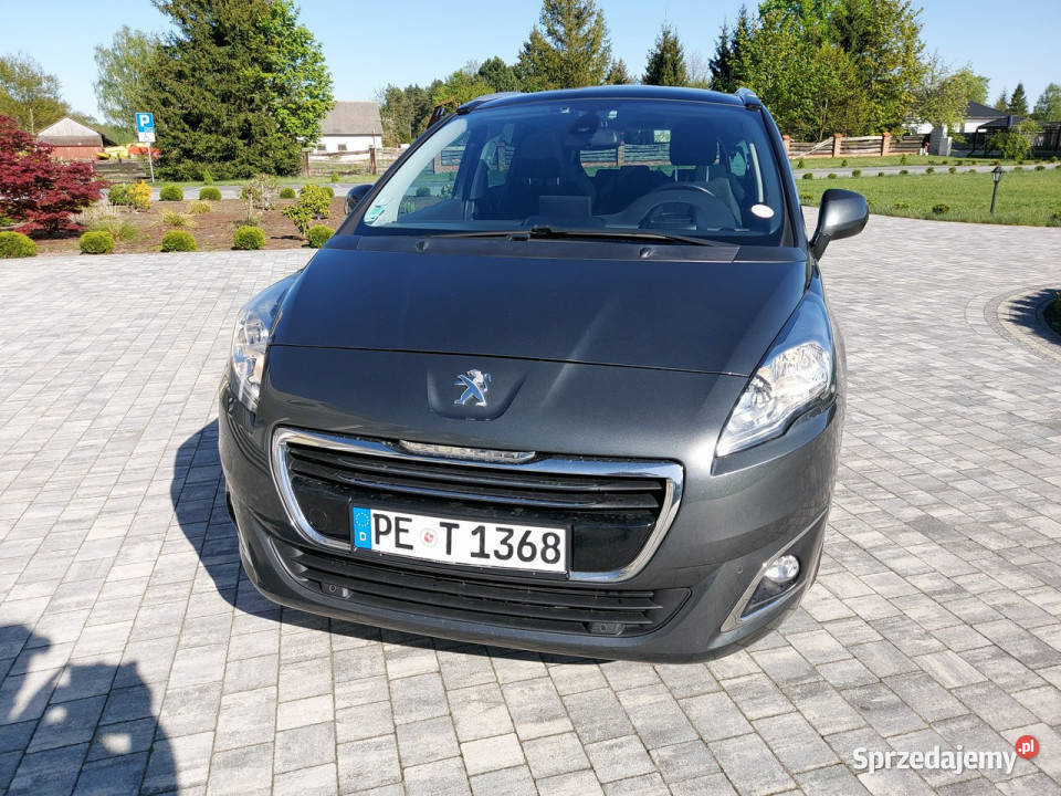 Peugeot 5008 16hdi navigacja panorama hed ap 7