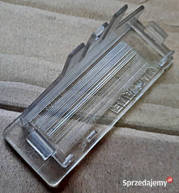 Klosz lampy biały 43377 03 802 Fiat Lancia Lampki tablicy rejestracyjnej Ostrów Wielkopolski