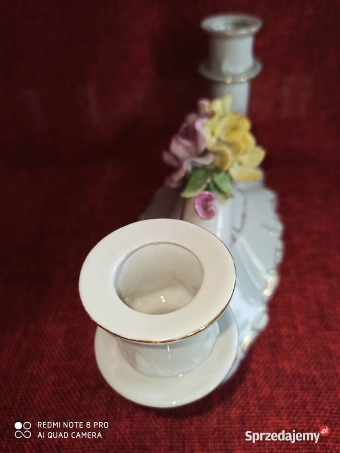 Świecznik Porzellanfabrik GrfenrodaOrt Reinhold Gdańsk