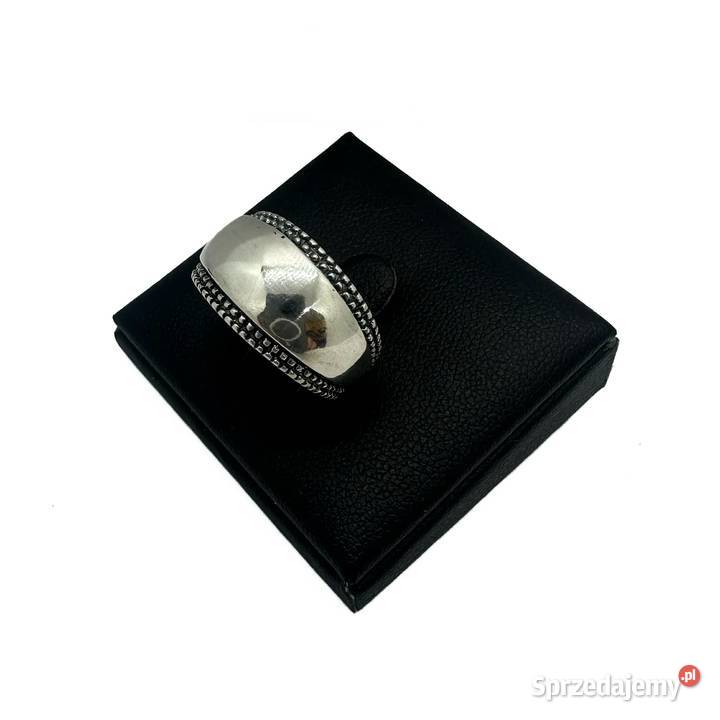 Srebrny Pierścionek Próby 925 413g Rozmiar 16 Elbląg