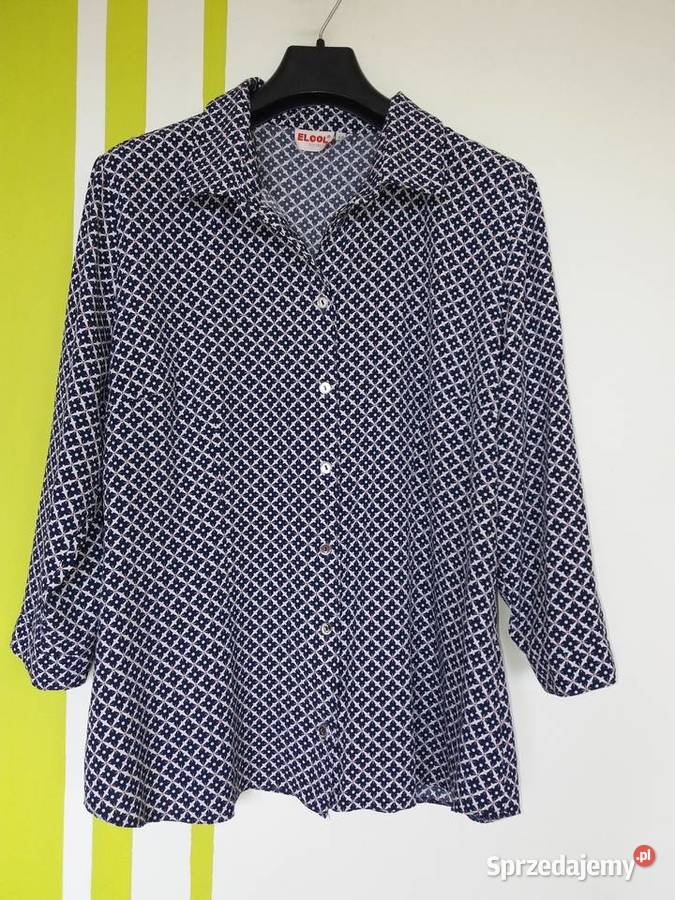 XL48 Zgrabna rozpinana bluzka Butik produkt Bluzki i koszule