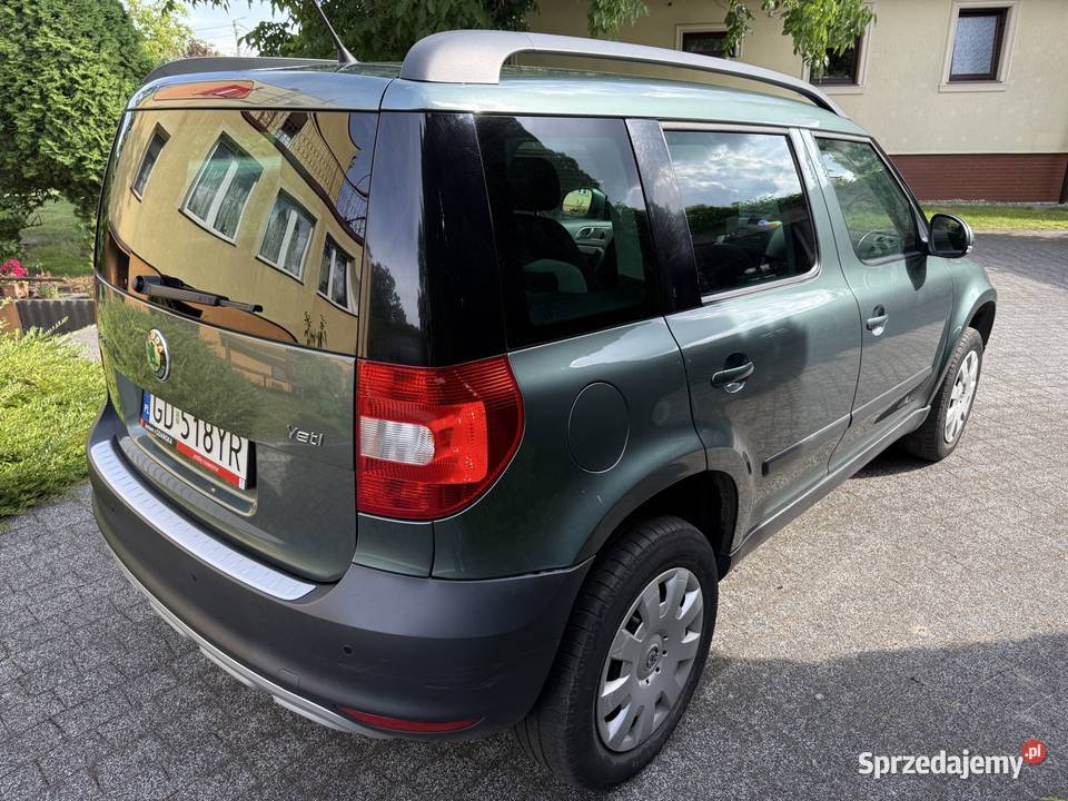 Sprzedam Skoda Yeti DSG 4x4 18 152 welurowa tapicerka Gdańsk