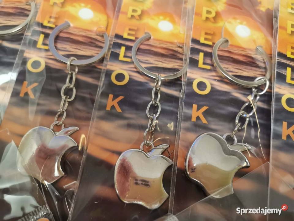 Breloczek Apple metalowy pełny Apple / iPhone Ruda Śląska sprzedam