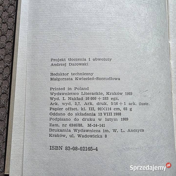 seria tatrzańska WL Wspomnienia z Zakopanego Rok wydania 1989