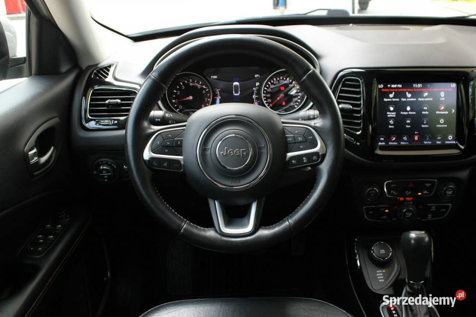 Jeep Compass Bezwypadkowy bogata wersja komputer pokładowy Gliwice