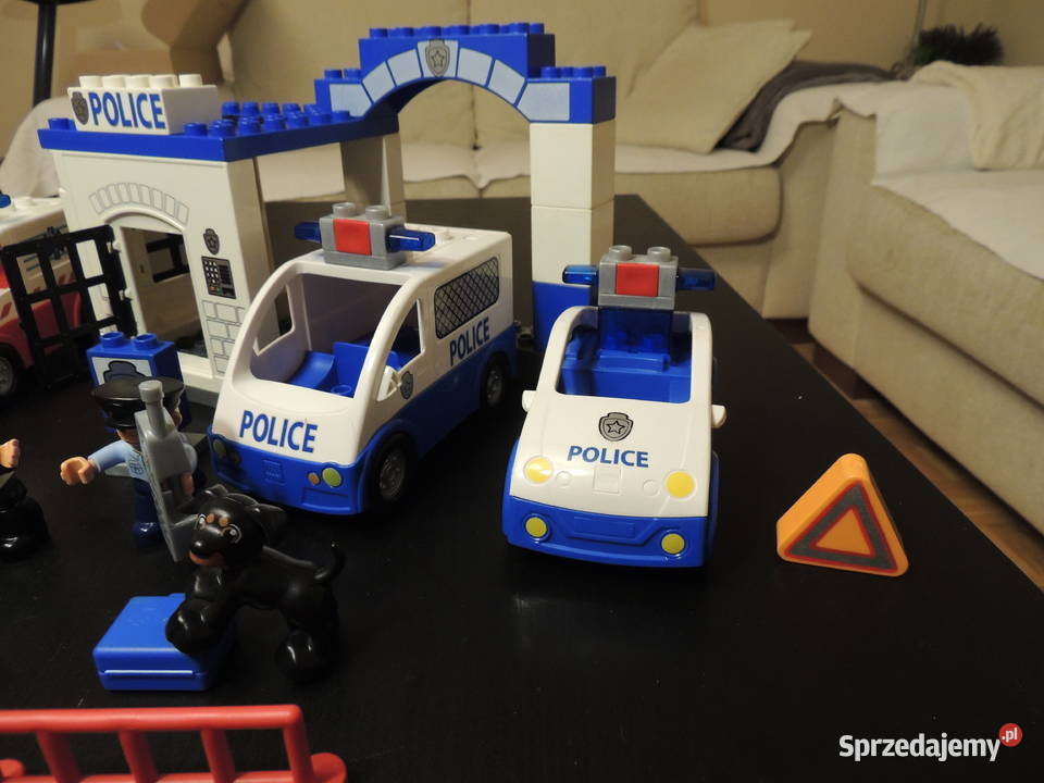 Okazja LEGO DUPLO więzienie policja i karetka Plastik  warmińsko-mazurskie Olsztyn