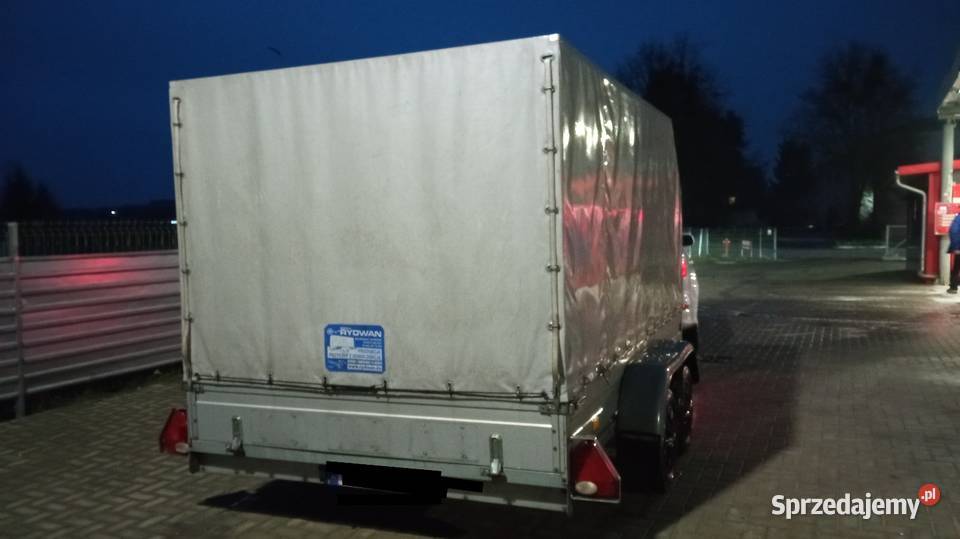 Rydwan lekka przyczepka dwuosiowa dmc 750 Giżycko