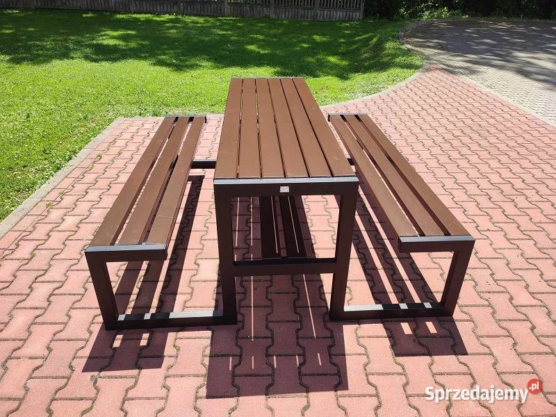 Ławostół Zestaw piknikowy bez oparcia W252 podkarpackie Targowiska