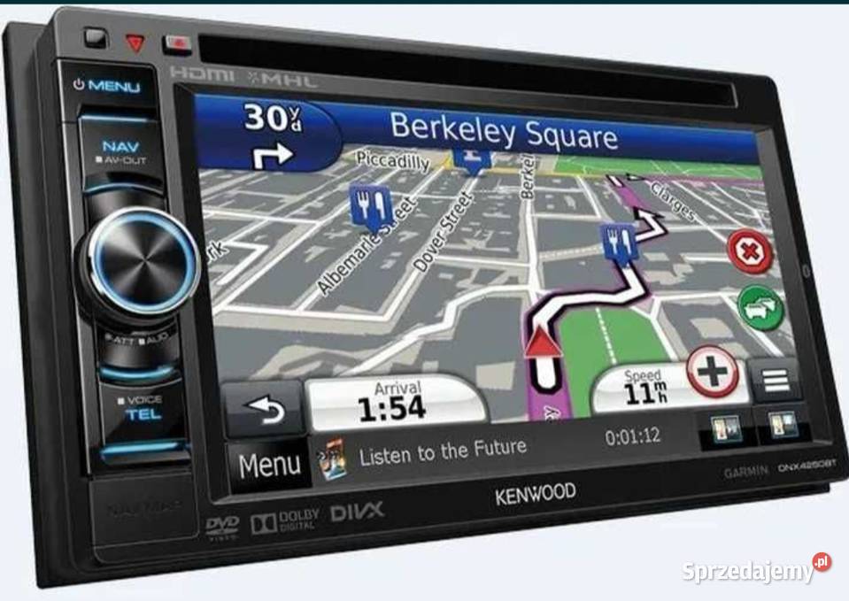 Mapa Kenwood DNX GARMIN karta SD Europa i Polska łódzkie Łódź
