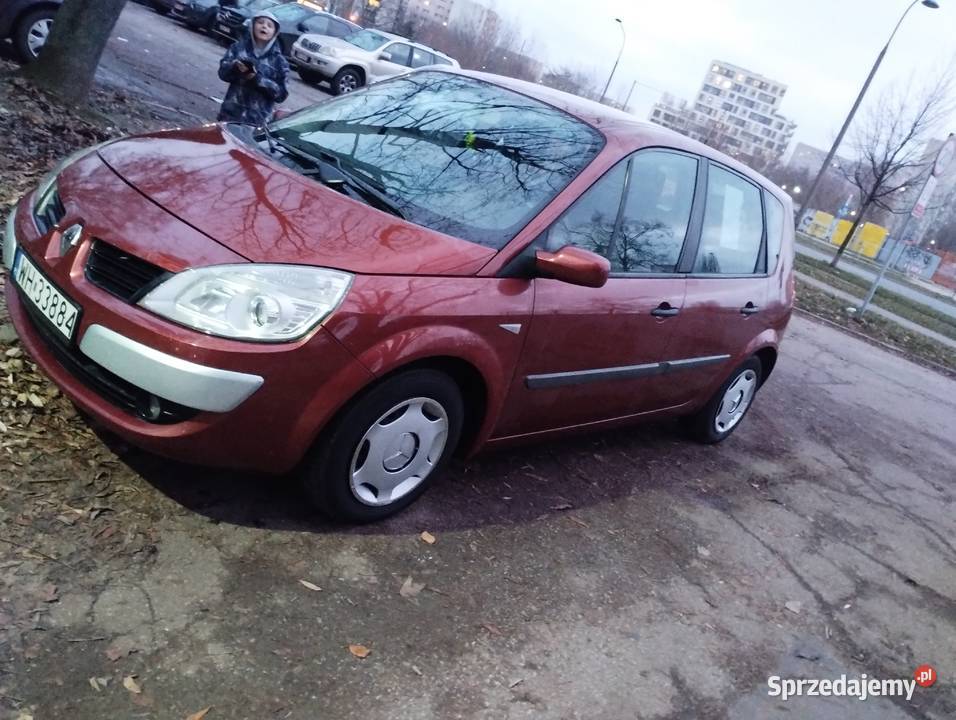 Renault scenic 2 lift2009 r15 dci 100 przebieg manualna Warszawa