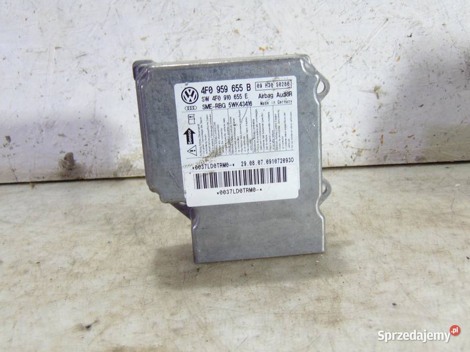 SENSOR AIR BAG AIRBAG AUDI A6 C6 4FO959655B