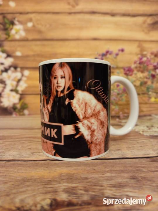 Kubek Black Pink z imieniem łódzkie Bełchatów sprzedam