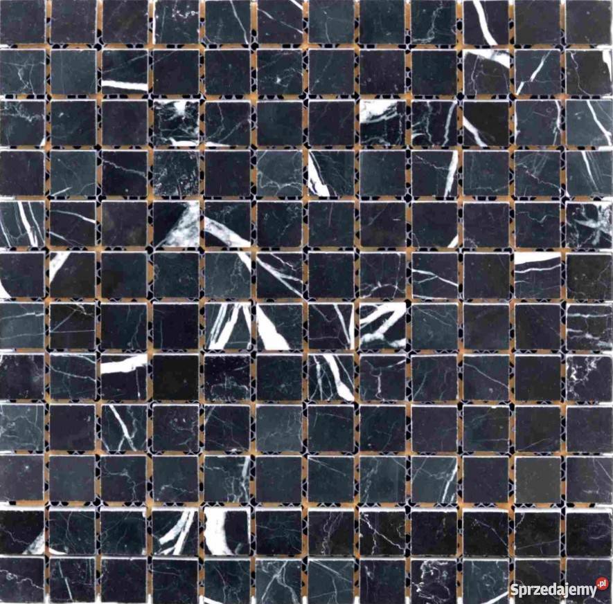 Mozaika Marmur Nero Marquina 23x23 FM 156 lubelskie Krzywda sprzedam