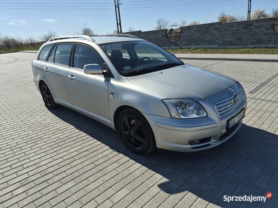 TOYOTA AVENSIS sprawna z hakiem 343000km Avensis Grajewo