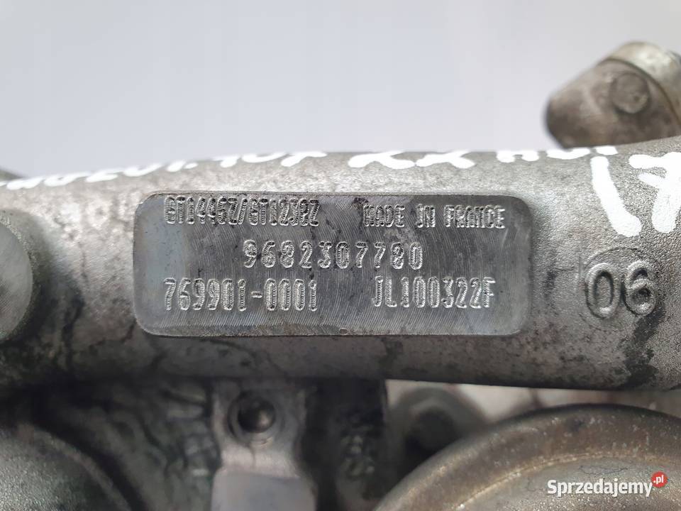 TURBOSPRĘŻARKA Peugeot 407 607 807 22 HDI osobowe Chełm sprzedam