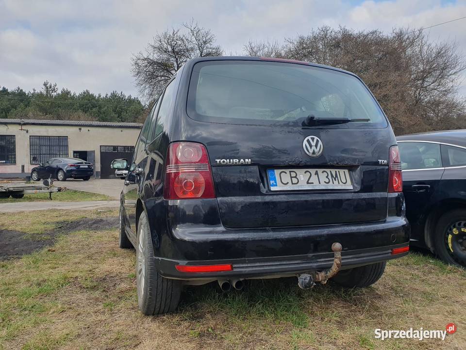 Volkswagen Touran 19 TDI 2009 Hak Anglik 105 7 sprzedam