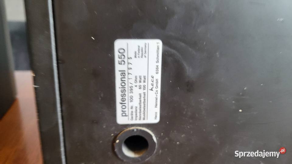 Kolumny HECO Professional 550
